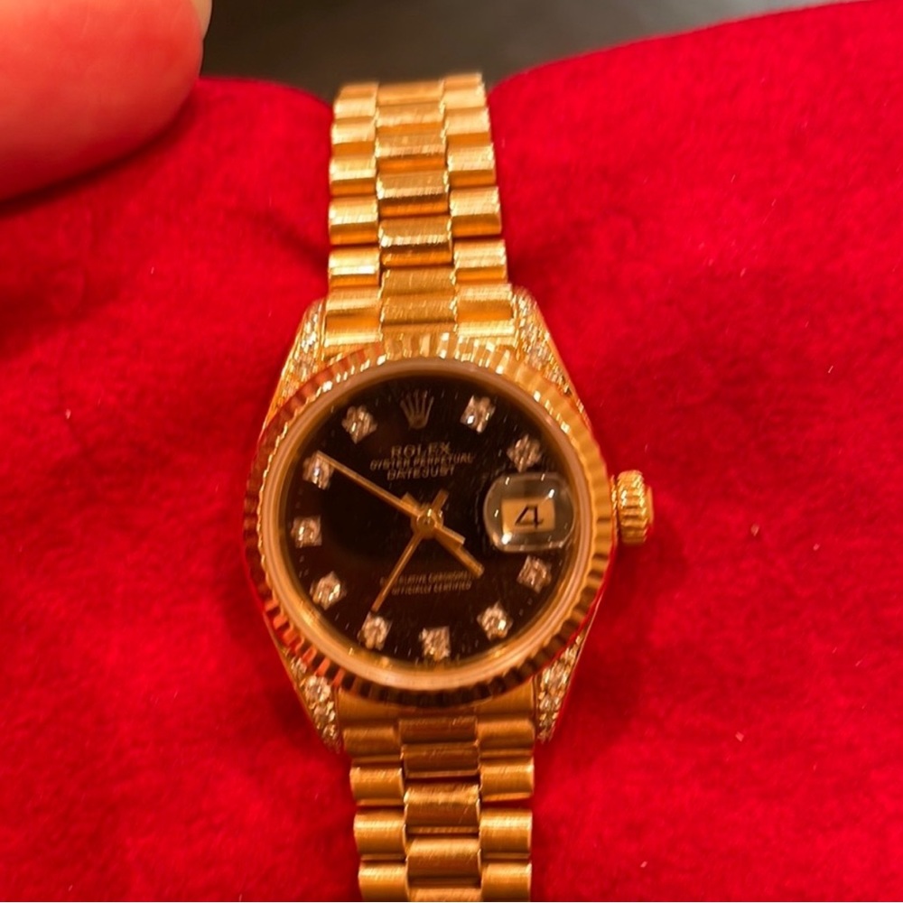 Gold watch